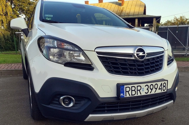 Opel Mokka cena 48500 przebieg: 155000, rok produkcji 2015 z Brzozów małe 704